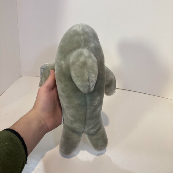 Vintage MarineLand Canada Dolphin Plush W Tag Stuffed Animal Toy Rare 13" Gray - Picture 7 of 9